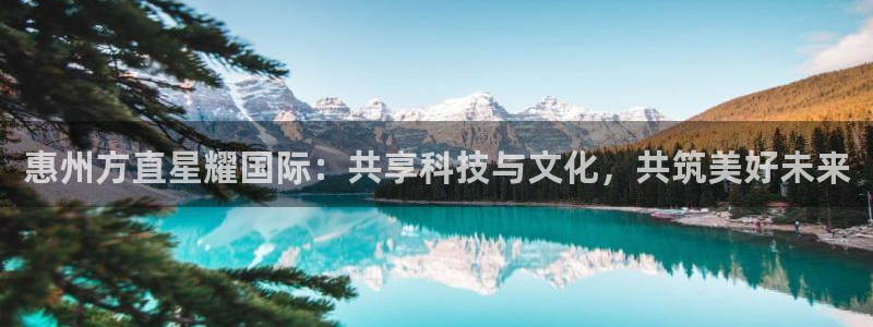 彩客网5注册：惠州方直星耀国际：共享科技与文化，共筑美好未来